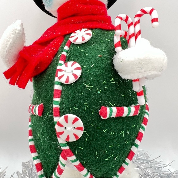 Annalee 2005 Candy Cane Snowman 10.5" - Picture 9 of 15